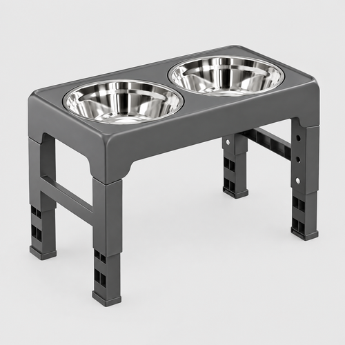 PawsActive Adjustable Food Stand